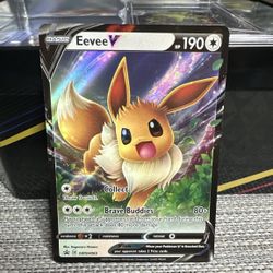 Eevee V SWSH065 SWSH: Sword & Shield Promo Cards Holo