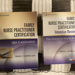 Family Nurse Practitioner Certification Intensive Review & Flashcards