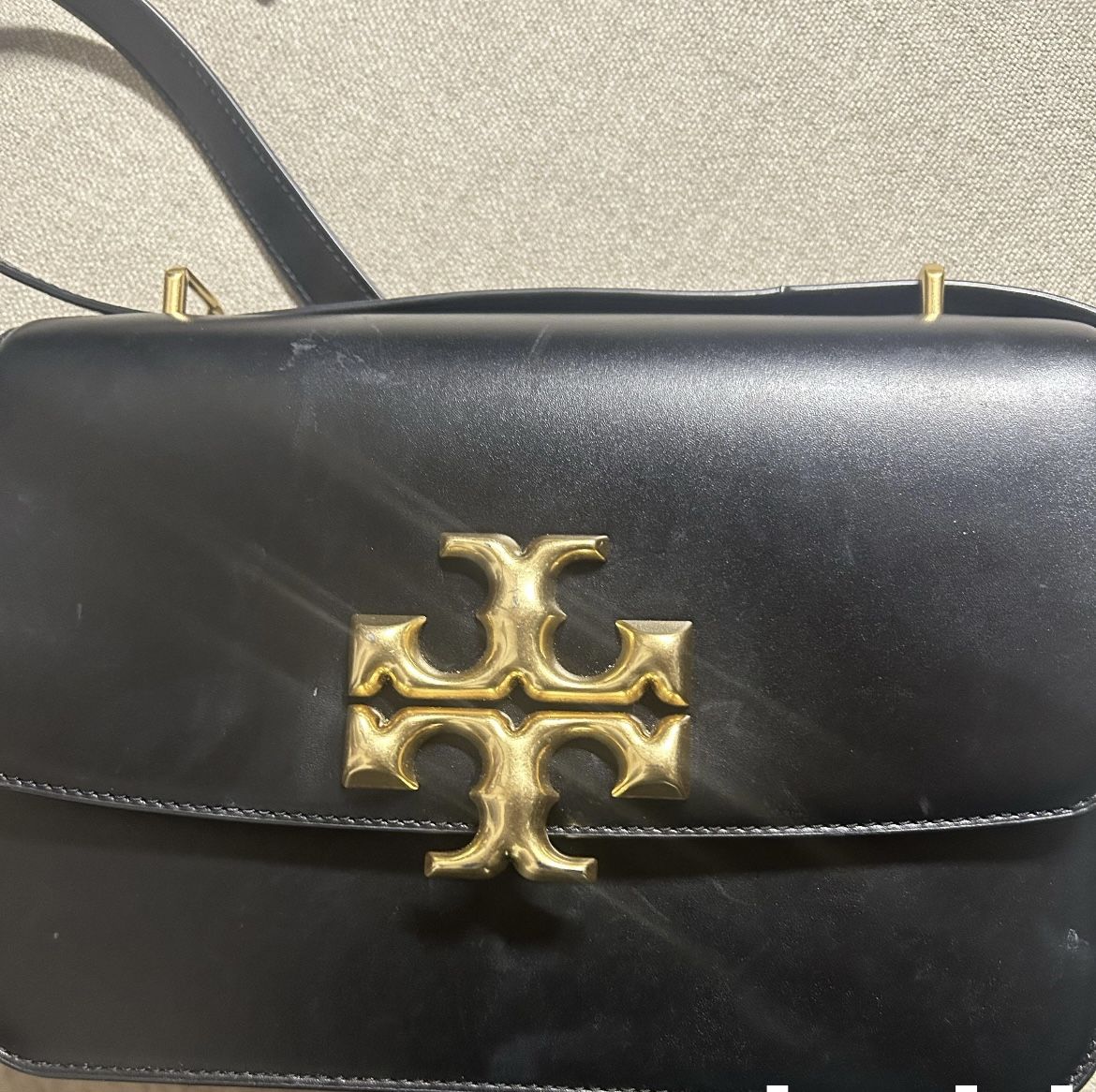 Authentic Black Tory Burch Eleanor Bag