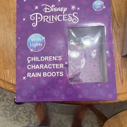 Disney Princess Rain Boots 13/1