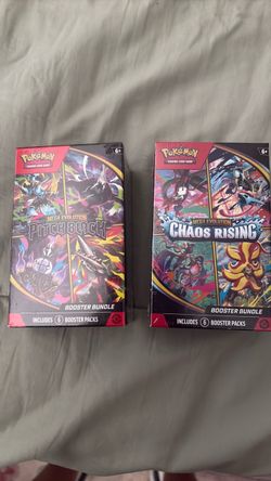 Pokemon Booster bundles (6 packs)