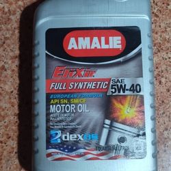 Amalie 5w40 Full Synthetic Oil 