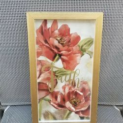 Glass framed Picture 