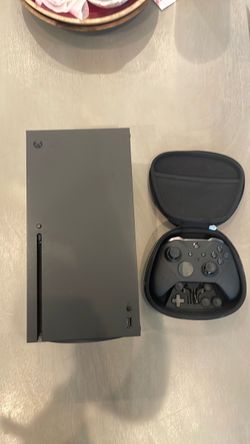 Xbox series x with elite series 2 controller