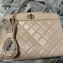 Badgley Mischka Beige Bag (New)