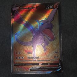 Pokemon Lost Origin Aerodactyl V 179/196
