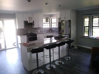 Kitchen cabinets and counters