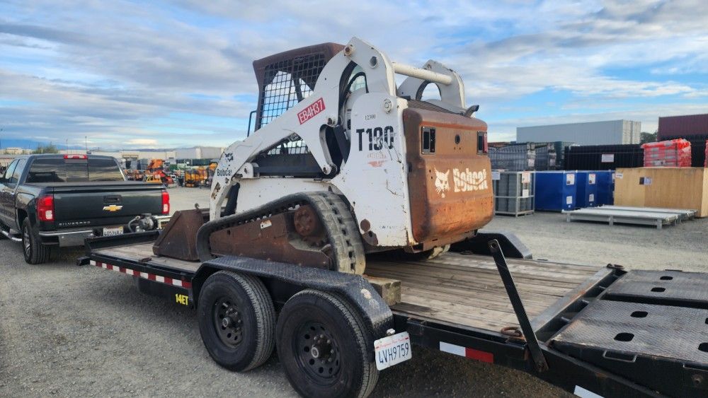 BOBCAT With Trenture Attachment