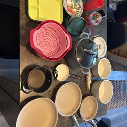 Kitchen Start Kit (Pots, Pans, Bowls, Cups)
