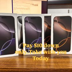 Iphone 16 Pro Max Unlock No Credit Needed Pay Down Only 