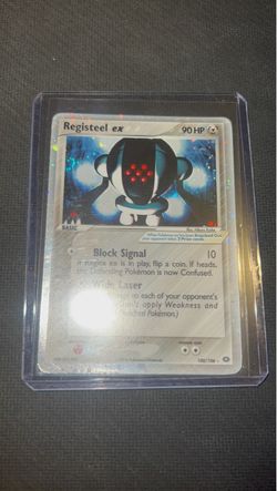 Pokemon Cards EX Emerald Registeel EX
