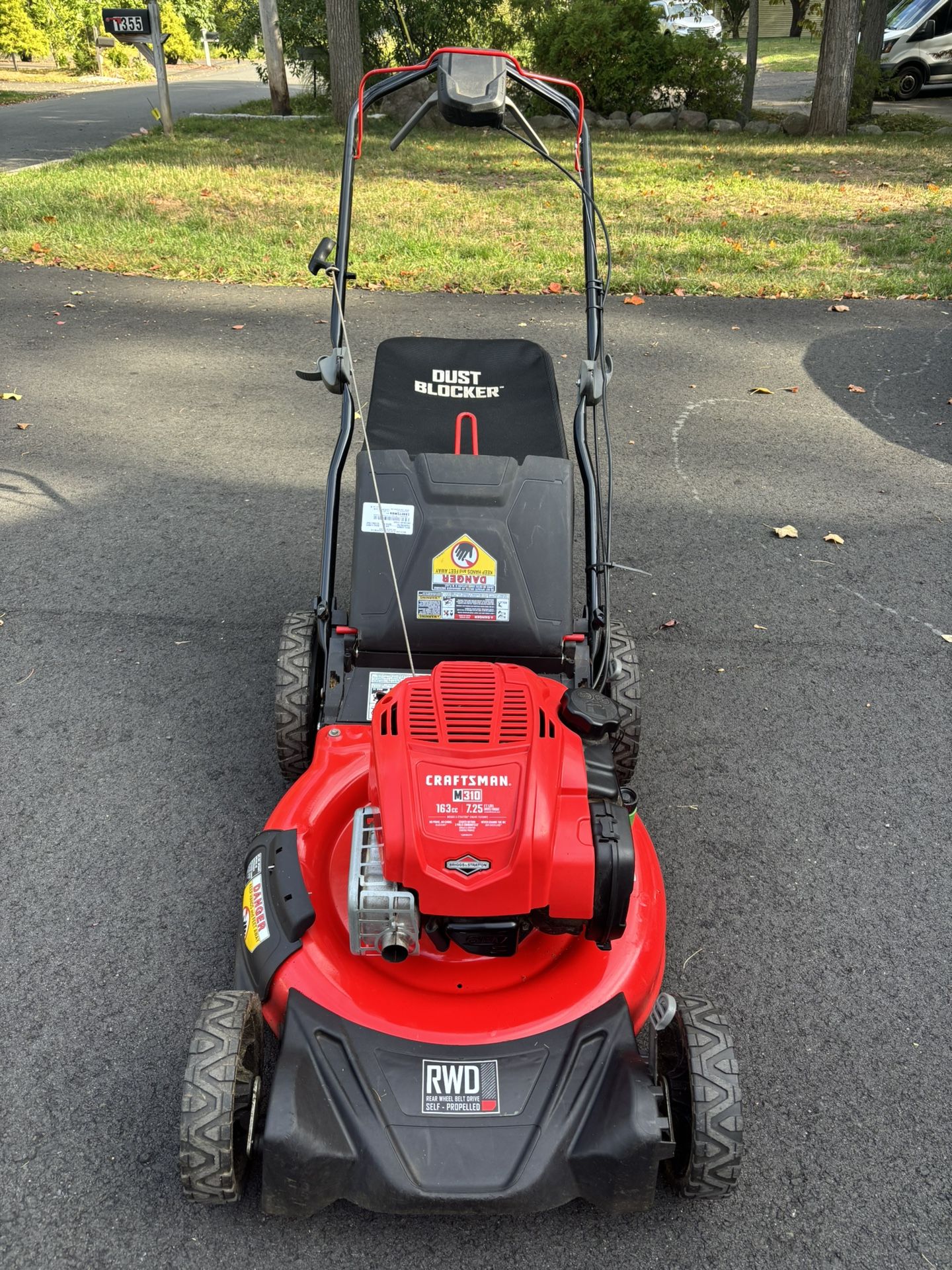 NEWER Craftsman M310  21-inch. 7.25. 163cc Self Propelled Lawn Mower, FREE DELIVERY AVAILABLE!