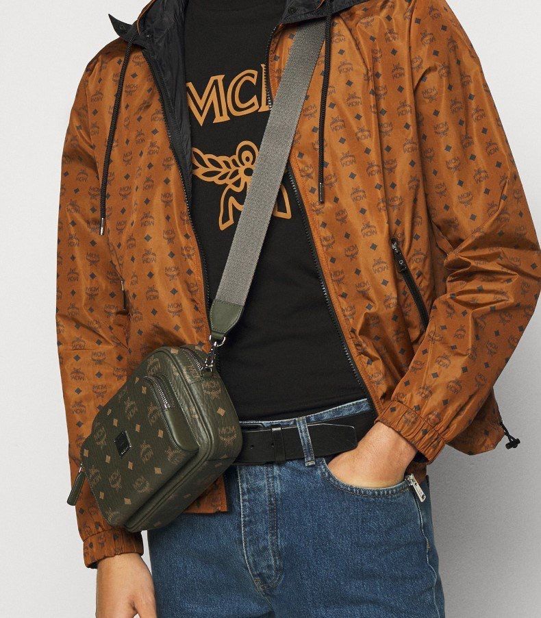 MCM Klassik Mini Sea Turtle Visetos Mixed Leather Multifunction Crossbody  Bag Green • Fashion Brands Outlet