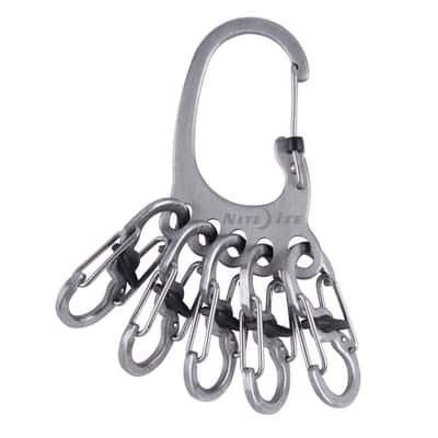 NITE IZE BIG FOOT CARABINER KEY RING $10$