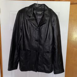 Rampage Ladies Black Leather Jacket