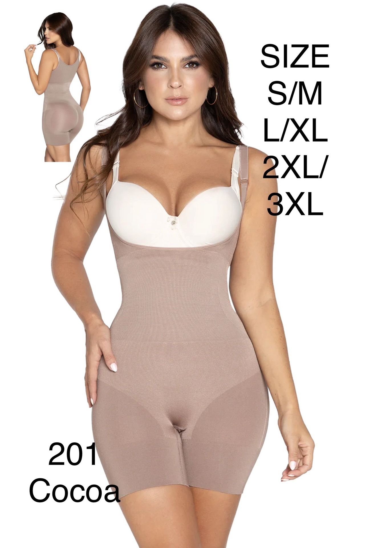 Faja Seamless Boyshort Bodysuit