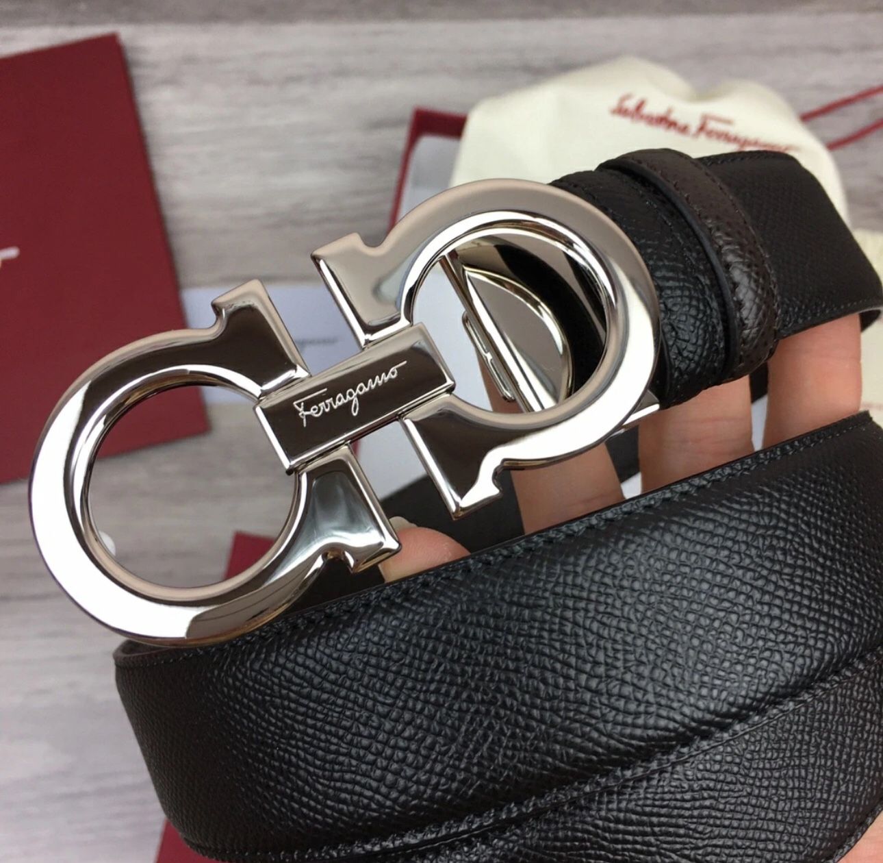 Ferragamo belt No. 6