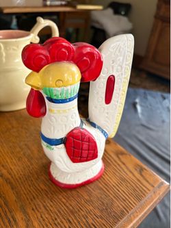 Rooster piggy bank