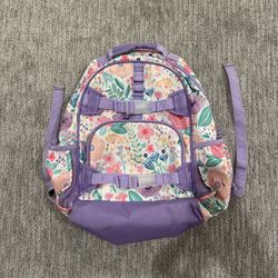 Mackenzie Lavender Floral Blooms Backpacks