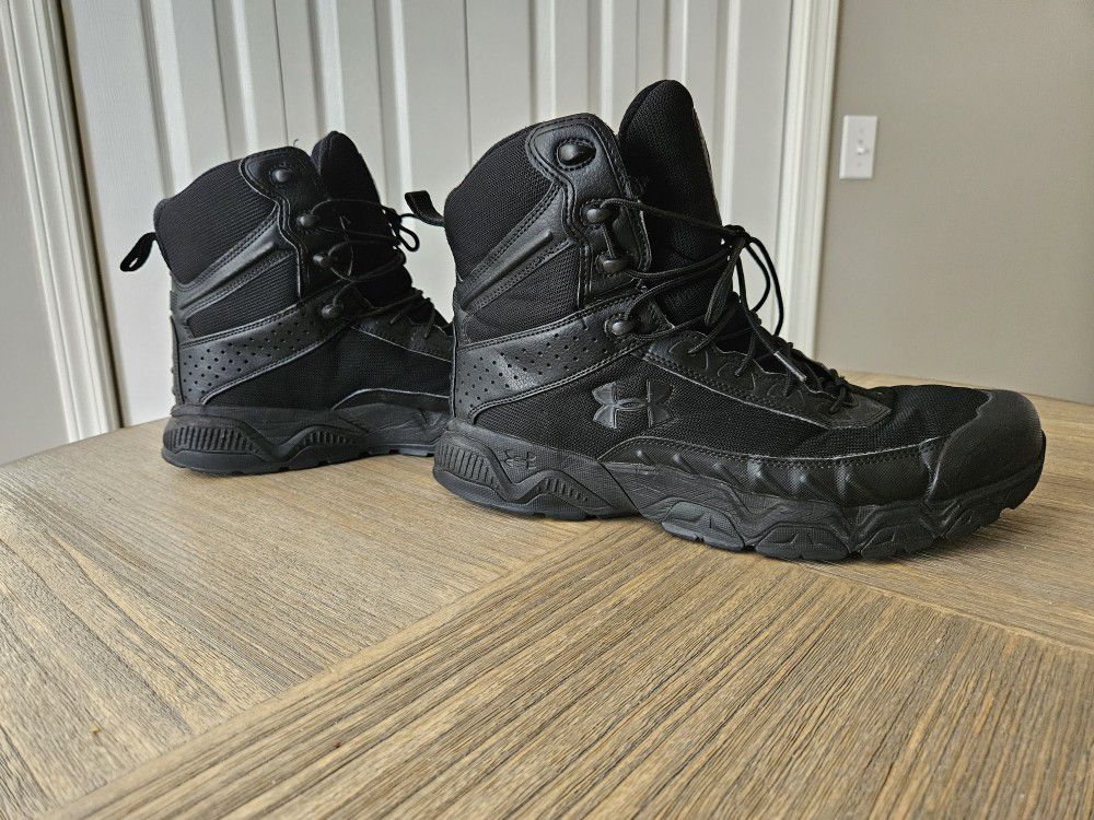 Under Armour Valsetz 2.0 RTS Tactical Boots / Shoes Mens Black size 12