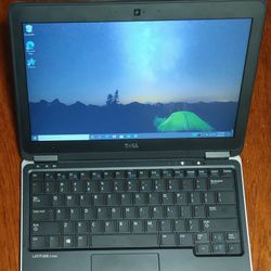 Dell Latitude 12.5" Pro Grade Laptop Intel Core i5 CPU 8 GB RAM 64 GB SSD Webcam HDMI WiFi Bluetooth Windows 10 Professional 