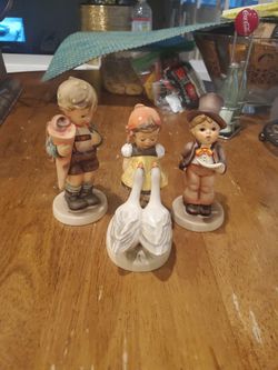 Porceline Figurines Made In West Germany.