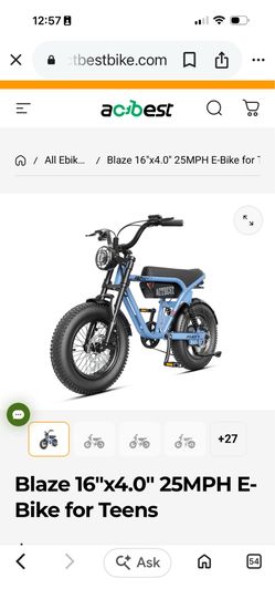E Bike - New ActBest Blaze