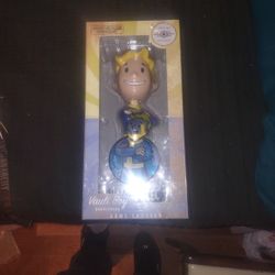 Gaming Head Vault Boy 30cm Arms Crossed Bobblehead #111