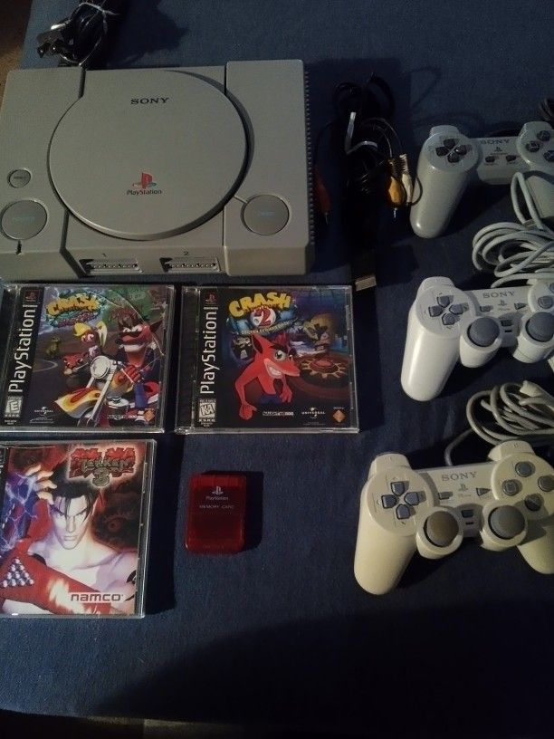 Sony PlayStation 1 Game Controllers And Accessories