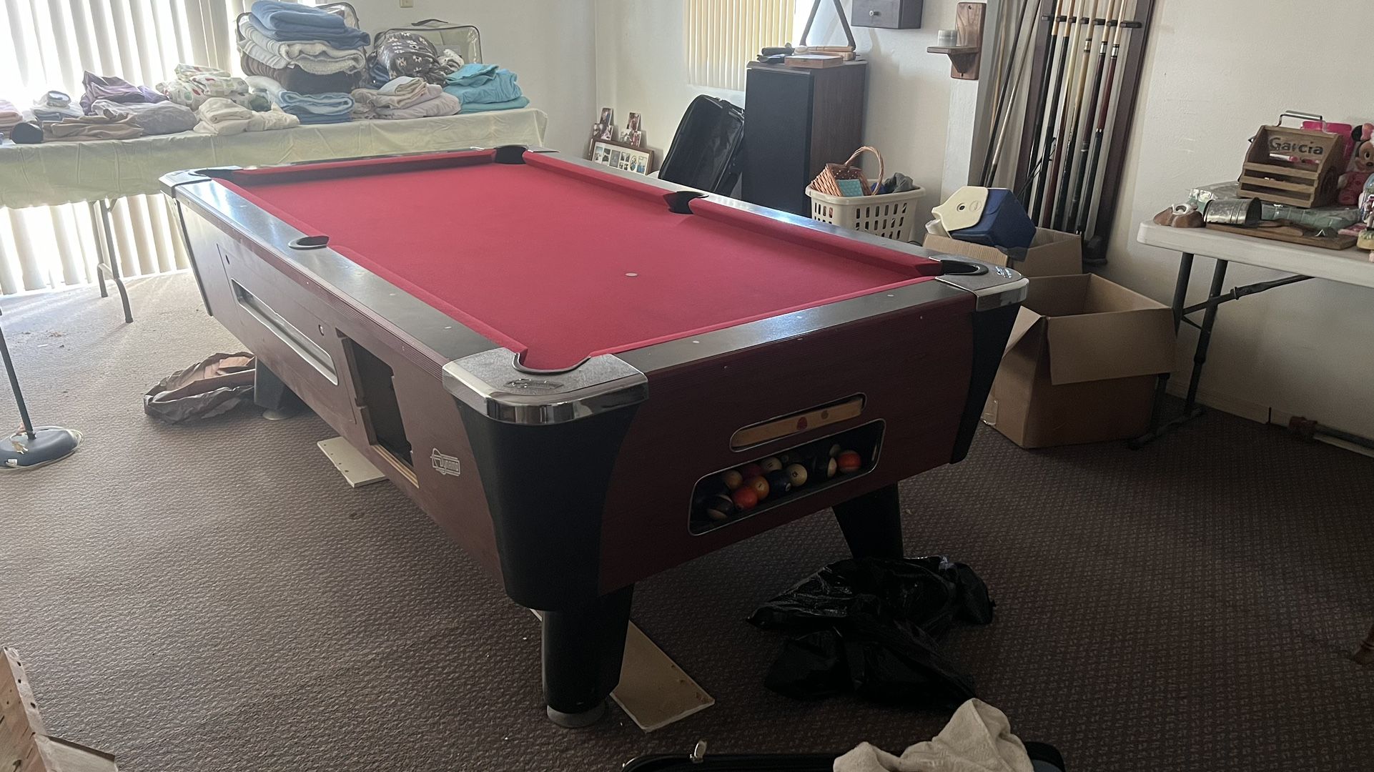 Regulation Size Pool Table