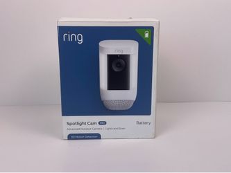 Ring Spotlight Cam Pro (Battery) White