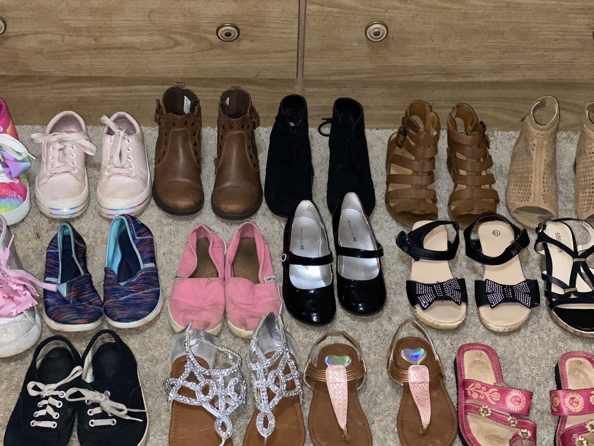 Girls Shoes Size 13 Lot