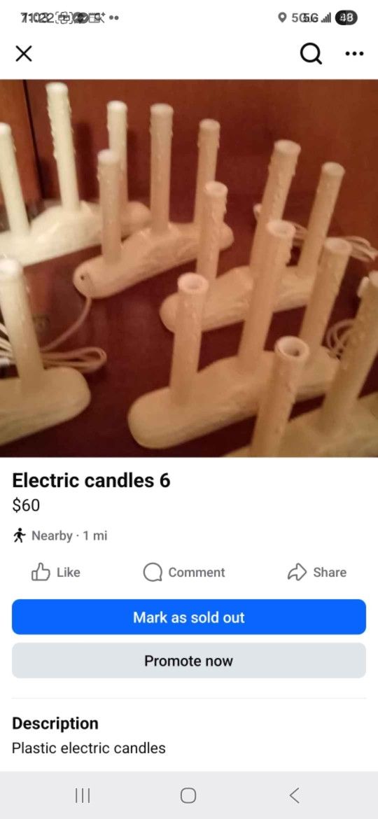 Vintage Electric Candles 6