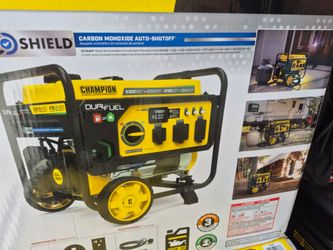 Generador Champion 5300watts Dual fuel gasoline or propane brand new