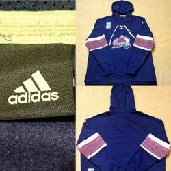 Colorado avalanche sweater Sz-XL broncos nuggets jersey adidas nike $45