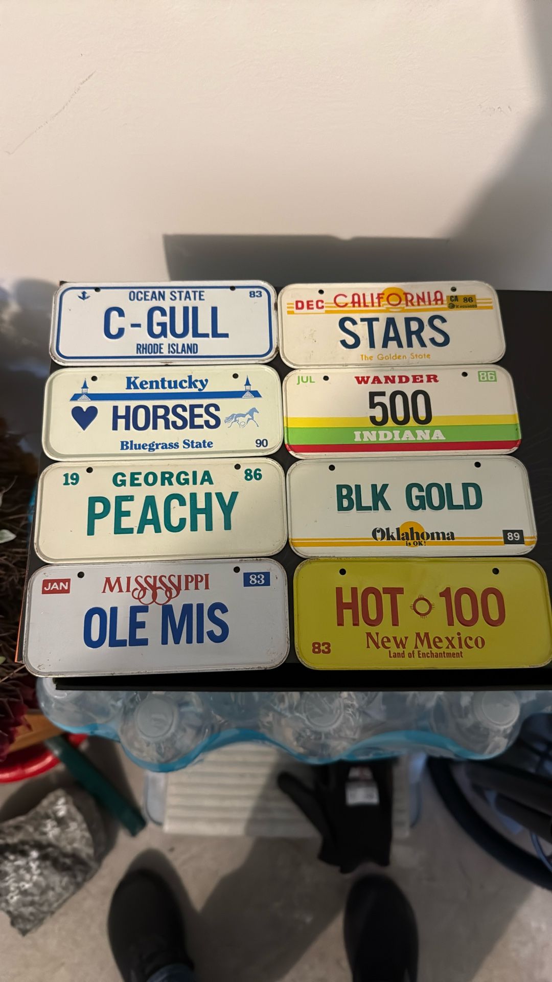 Miniature License Plates