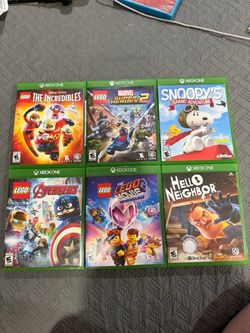 Xbox one video games only $5 each