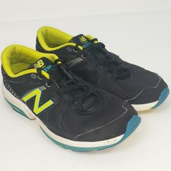 New Balance Womens 813 V2 WX813BK2 Black Running Athletic Shoes Size 6 D