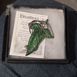 Lord Of The Rings Elf Leaf Broach