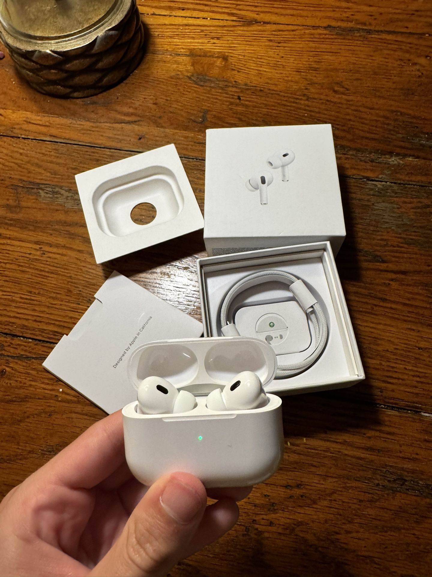Apple AirPods Pro 2nd Generation with MagSafe Wireless Charging Case (USB‑C).