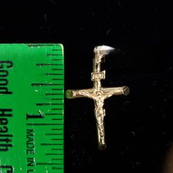 14k Gold Cross