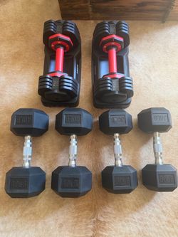 Brand new dumbbell set
