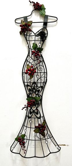 Christmas Decorated Metal Dress  