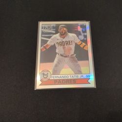 Fernando Tatis | 2021 Topps Chrome refractor | Padres
