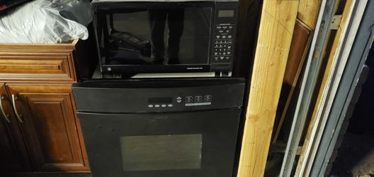 Microwave And Electric Oven Set
