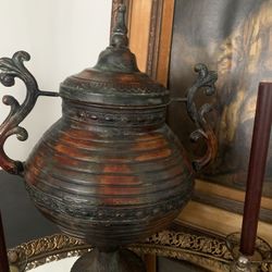 Vintage Metal Urn