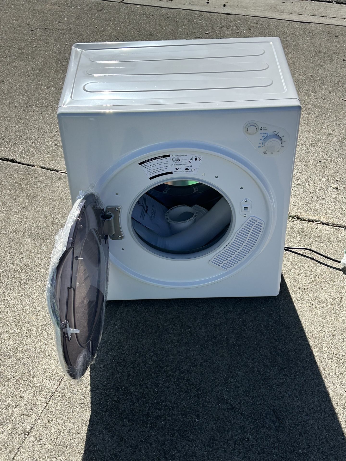 New RV / Apartment Electric Dryer Machine For $160