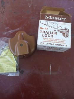 Trailer padlock