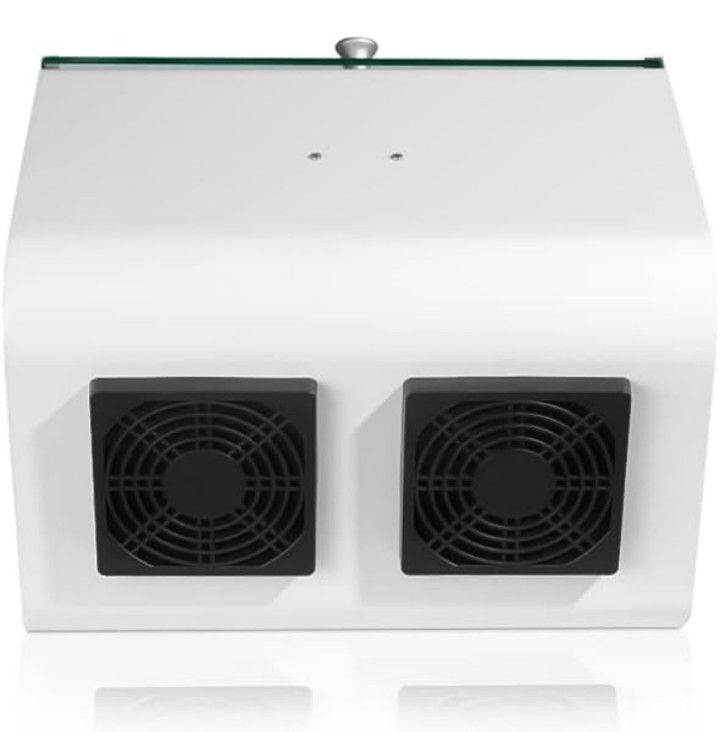 Lab Grinding Polishing Box Lapping Protector Sandblasting Dust Proof Case Dental Lab Sandblaster Dust Collector