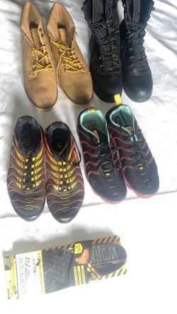 Nikes And Boots !! All Size 13!! 60$